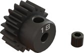 18T 0.8Mod 1/8 Bore CNC Steel Pinion Gear