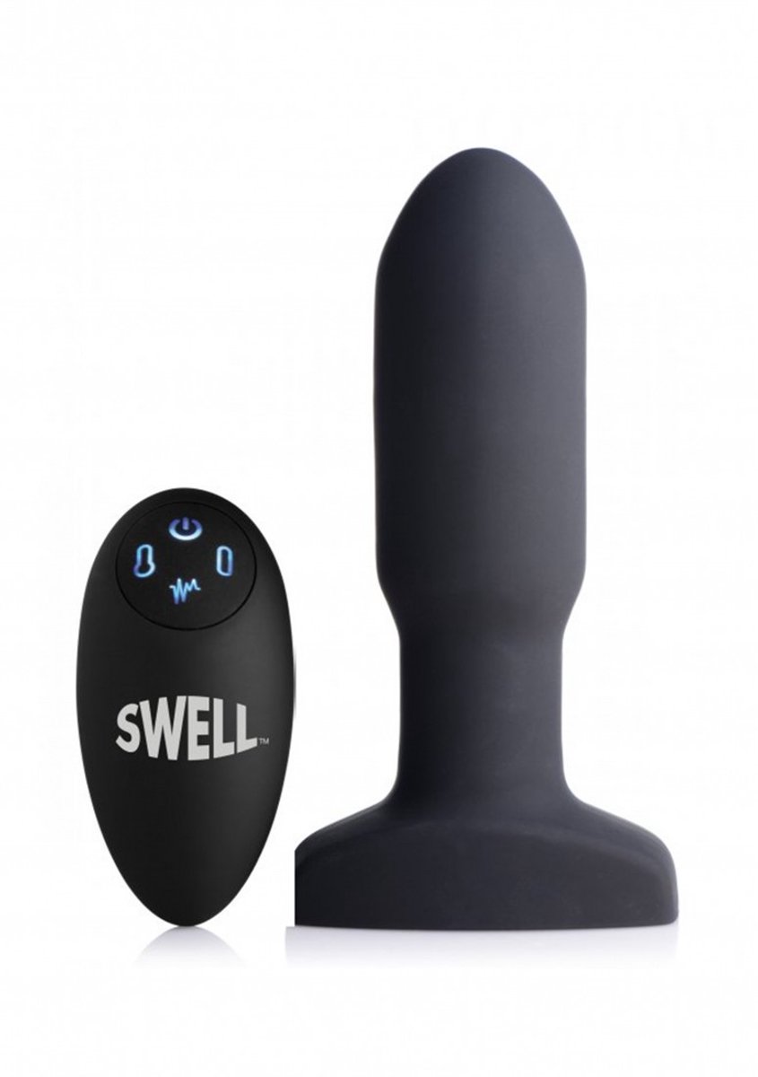 Opblaasbare en Vibrerende Missile Buttplug