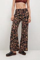 Mango Broek Bedrukte Rechte Broek 17010210 08 Dames Maat - W42