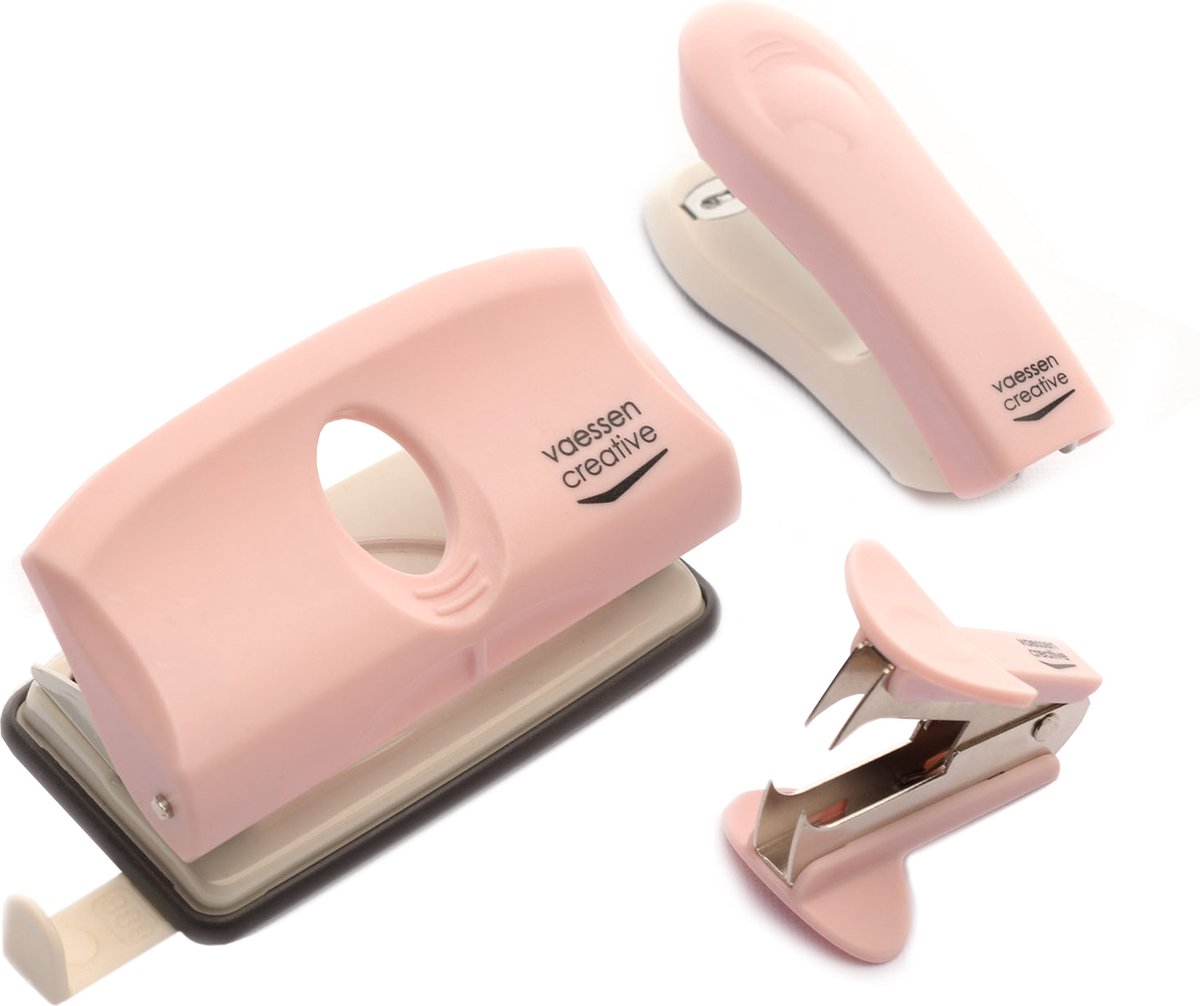 Vaessen Creative Stationery set - Licht roze
