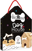 Pet Cooking Gingerbread Dog House - Peperkoek Hondenhok - Set van 5 RVS uitsteekvormen - Cadeauidee
