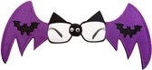 Carnival Toys Verkleedbril Vleermuis Vilt Paars/zwart One-size