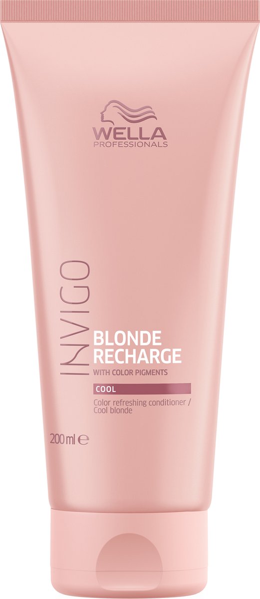 Conditioner voor Droog Haar Invigo Blonde Recharge Wella (200 ml)