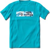 Vissen T-Shirt | Grappig Verjaardag Vis Hobby Cadeau Shirt | Dames - Heren - Unisex | Tshirt Hengelsport Kleding Kado - Blauw - XXL