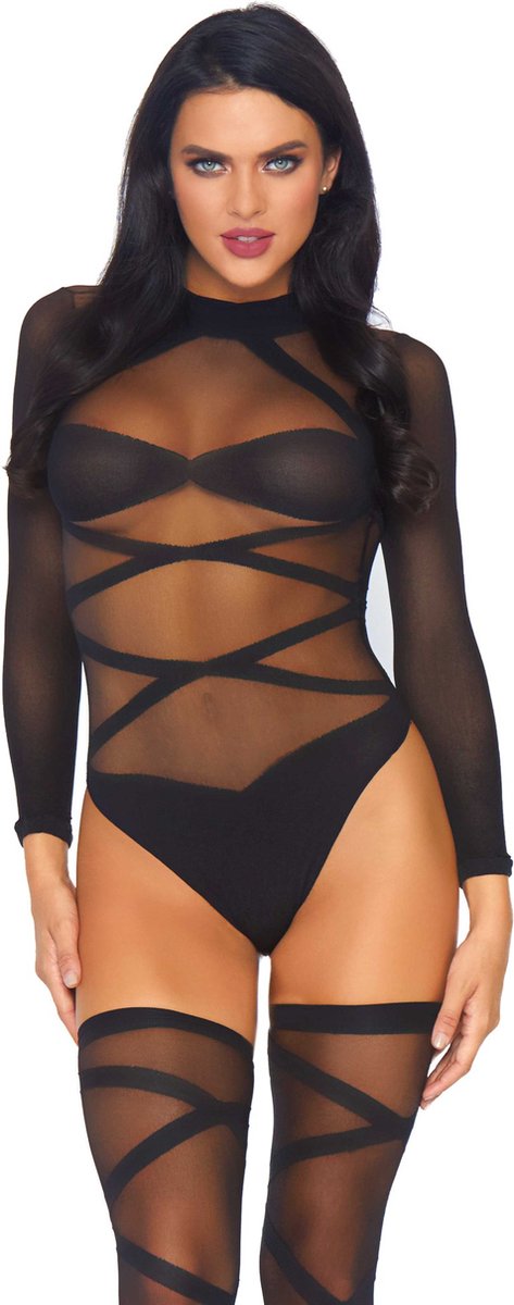 Bodysuit And Thigh Highs