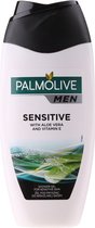 Palmolive - Shower gel for men with vitamin E and aloe vera For Men ( Sensitiv e With Aloe Vera Extract And Vitamin E) 500 ml - 500ml