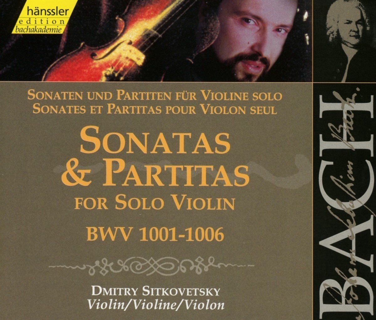 Dmitry Sitkovetzky - J.S. Bach: Sonatas & Partitas For Solo Violin BWV 1001-1006 (2 CD)