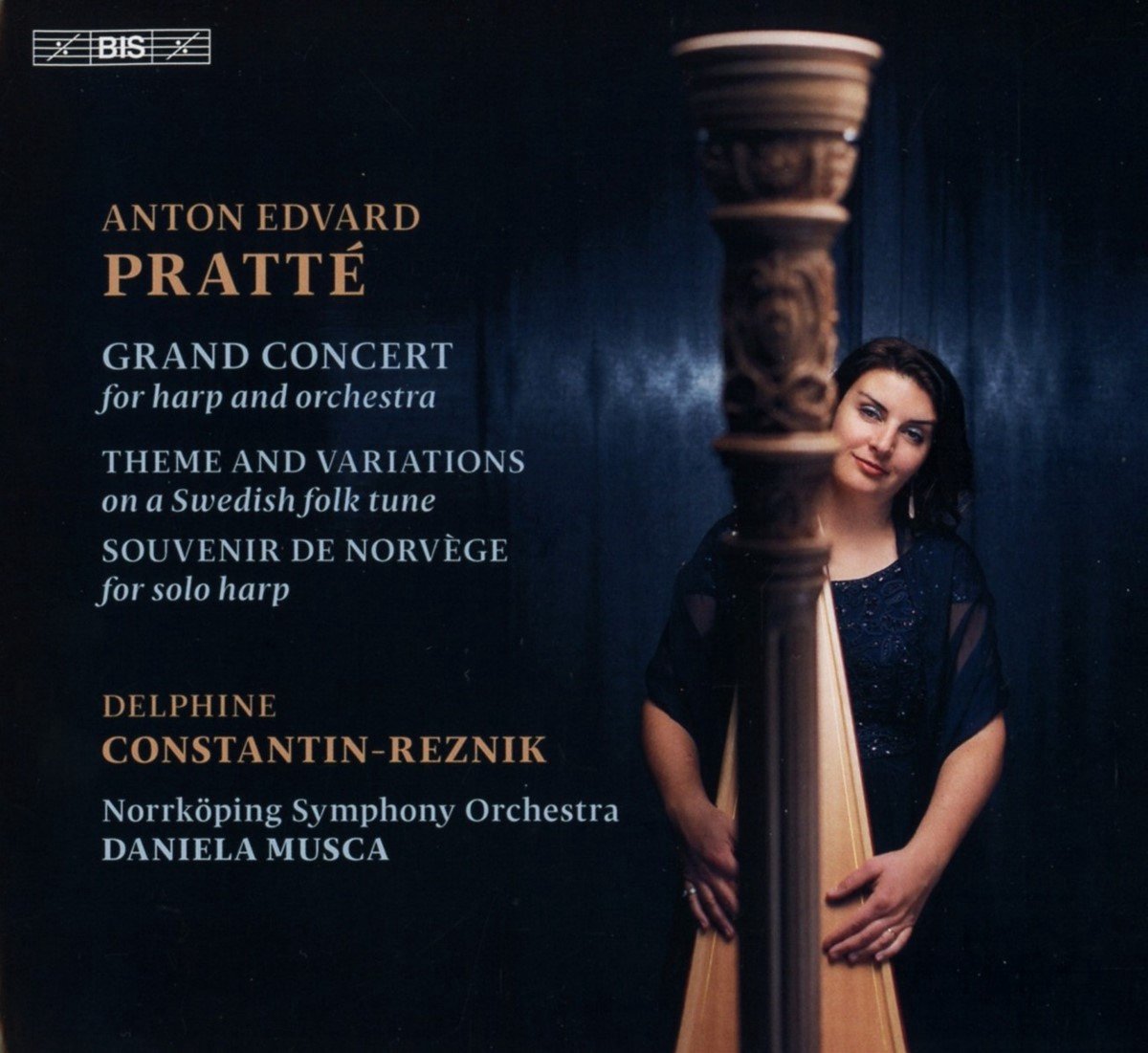Nörrkoping Symphony Orchestra - Pratte: Works For The Harp (SACD)