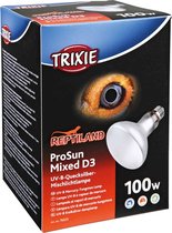 Trixie reptiland prosun mixed d3 uv-b lamp zelfstartend (100 WATT 9,5X9,5X13 CM)