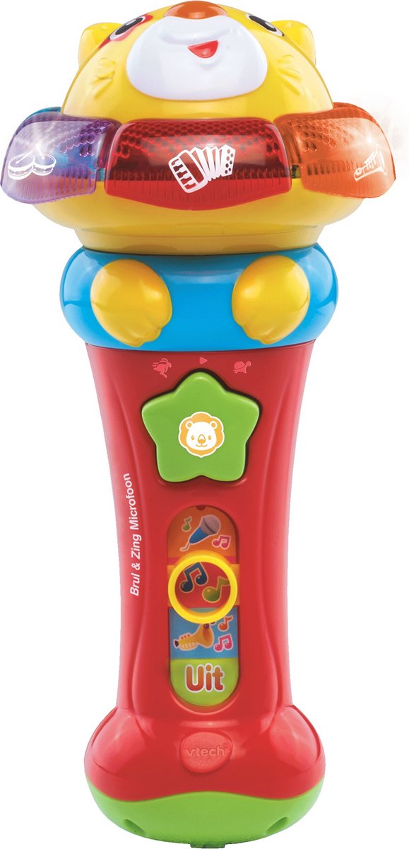 VTech Baby Brul & Zing Microfoon - Babymicrofoon | bol.com