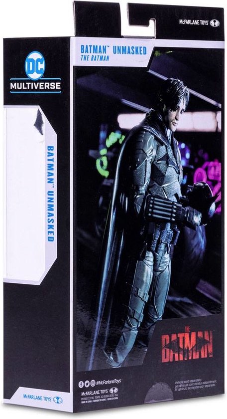 DC Multiverse Action Figure Batman Unmasked (The Batman) 18 cm | bol