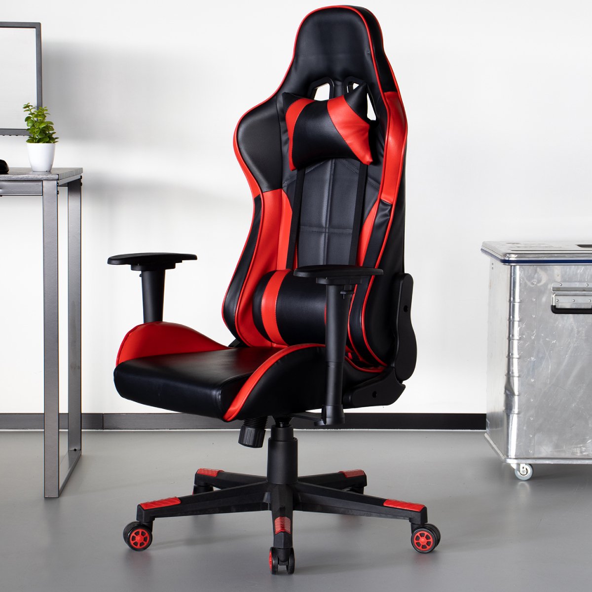 POWER - Chaise de bureau confortable - Noir - Delex Mobilier