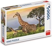 Dino Puzzel Giraffenfamilie 1000 stukjes