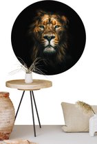 Behangcirkel Lion | ⌀ 120 cm | Wandecoratie | Wandcirkel