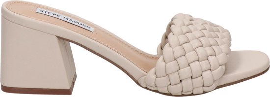 Steve Madden Aspyn Muiltjes - Dames - Wit - Maat 40 | bol.com