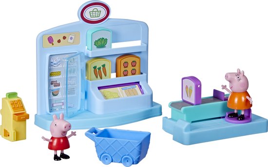 Peppa Pig Supermarkt - Speelfigurenset