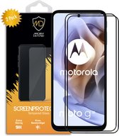 2-Pack Motorola Moto G31 - Moto G41 Screenprotectors - MobyDefend Gehard Glas Screensavers - Zwarte Randen - Glasplaatjes Geschikt Voor Motorola Moto G31 - Motorola Moto G41