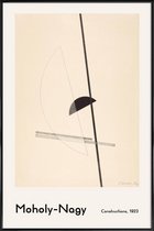 JUNIQE - Poster in kunststof lijst László Moholy-Nagy - Constructions