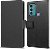 Cazy Motorola Moto G60 hoesje - Book Wallet Case - Zwart
