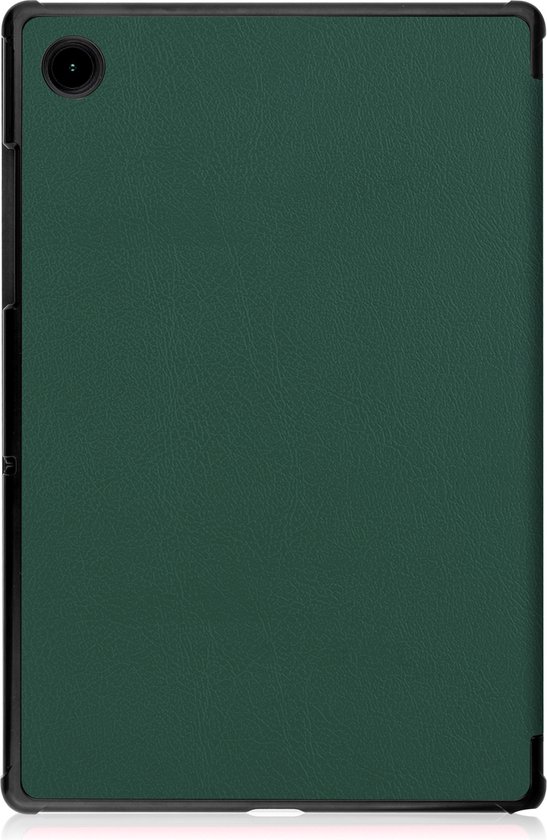 Samsung Tab A8 Case Vert Foncé - Samsung Tab A8 Cover Hardcover Case Vert Foncé Bookcase