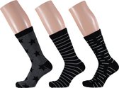 Dames sokken Fashion | Multi color | 6-Pak | Maat 35/42 | Damessokken maat 35 38 | Damessokken maat 39 42 | Sokken Dames | Sokken Dames 39 42 | Multipack sokken | Apollo