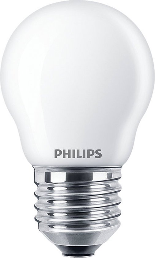 Philips Corepro LEDluster E27 Kogel - Wit | Vervangt