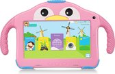 Bol.com Kindertablet – 7 Inch – 32 GB – 3500 mAh Batterij – 1 GB Werkgeheugen – Android 10.0 – Met Screenprotector – Roze aanbieding