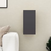 Decoways - Tv-meubel 30,5x30x60 cm spaanplaat grijs