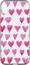 Cellularline - iPhone XR, hoesje style, watercolor heart