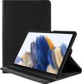 Hoes Geschikt voor Samsung Galaxy Tab A8 - Rotating 360 Cover - zwart