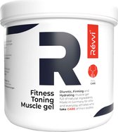 Révvi | Fitness Toning Gel - Voed en hydrateer je huid - Pro Vitamine B5 - Carnitine - cafeïne - Rozemarijn - 250ml Pot -  - 250ml