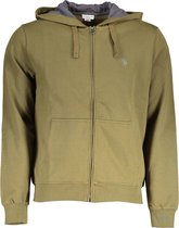 U.S. POLO Sweatshirt with zip Men - 2XL / VERDE