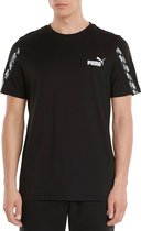 Puma Power Tape  Shirt Zwart Heren - Maat M