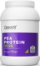 Protein Poeder - Pea Protein Vegan 700g OstroVit -    + BeBulk Shaker 700ml