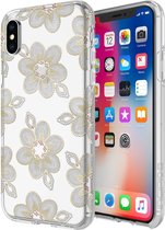 Apple iPhone X Hoesje - Incipio - Design Serie - TPU Backcover - Beaded Floral - Hoesje Geschikt Voor Apple iPhone X