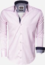 Overhemd Lange Mouw 75395 Pink