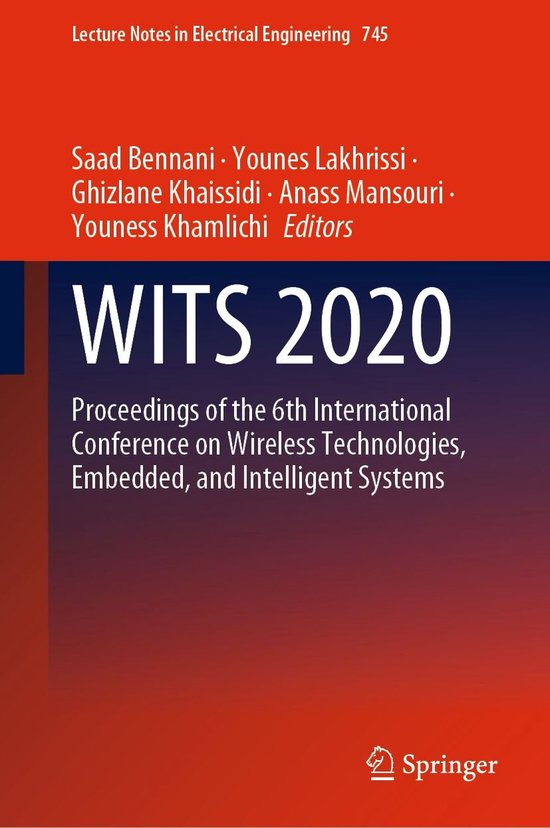 Lecture Notes in Electrical Engineering 745 WITS 2020 (ebook) 9789813368934 Boeken