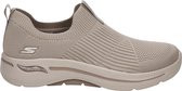 Skechers Go Walk dames sneaker - Beige - Maat 37