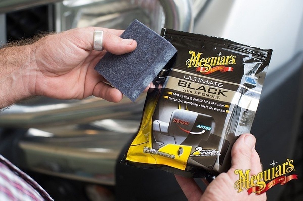 Meguiar's Ultimate Black Sponges, 2pk