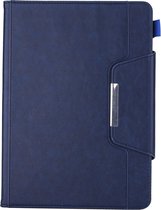 Apple iPad 8 10.2 (2020) Hoes - Mobigear - Luxury Serie - Kunstlederen Bookcase - Blauw - Hoes Geschikt Voor Apple iPad 8 10.2 (2020)