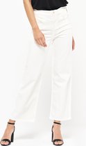 LOLALIZA Flared jeans met hoge taille - Wit - Maat 38