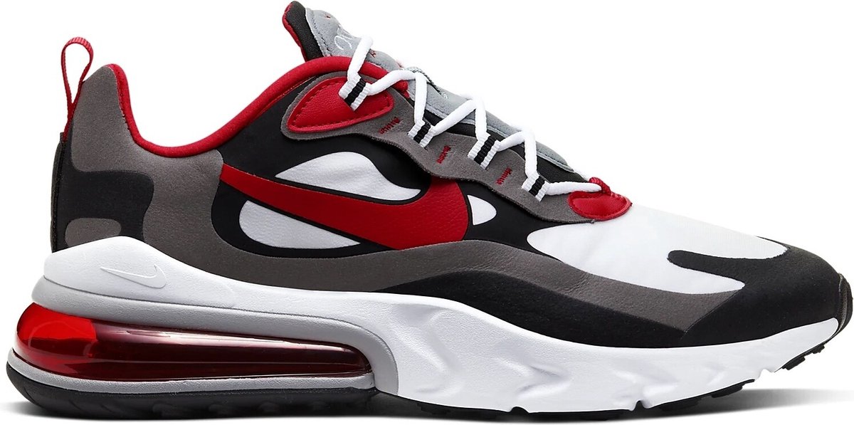 Nike - Air Max 270 React - Heren Sneakers - 45 - Rood | bol.com