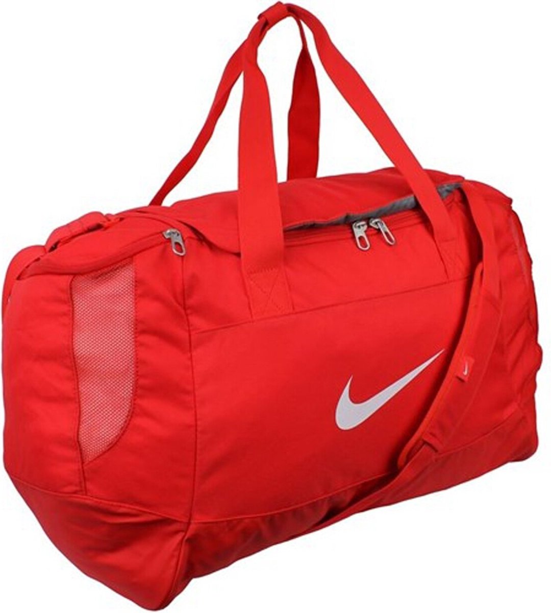 Beg Afleiding En team Nike - Club Team Duffel Medium - Rode Sporttas - One Size - Rood | bol.com