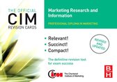 CIM Revision Cards Marketing Research and Information
