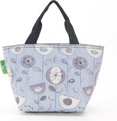 Eco Chic - Cool Lunch Bag _ small - C18GY - Grey - 1950's Flower