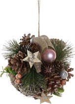 Kerstversiering DKD Home Decor (14 x 14 x 14 cm)