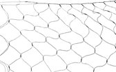 Lichtgordijn LED DKD Home Decor Blauw PVC (300 x 1 x 200 cm)