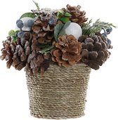 Middenstuk DKD Home Decor Kerstmis (18 x 18 x 18 cm)