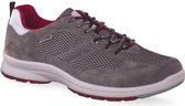 Allrounder by Mephisto CALVARO grijs suede mesh sneaker voor heren  - Maat 40.5