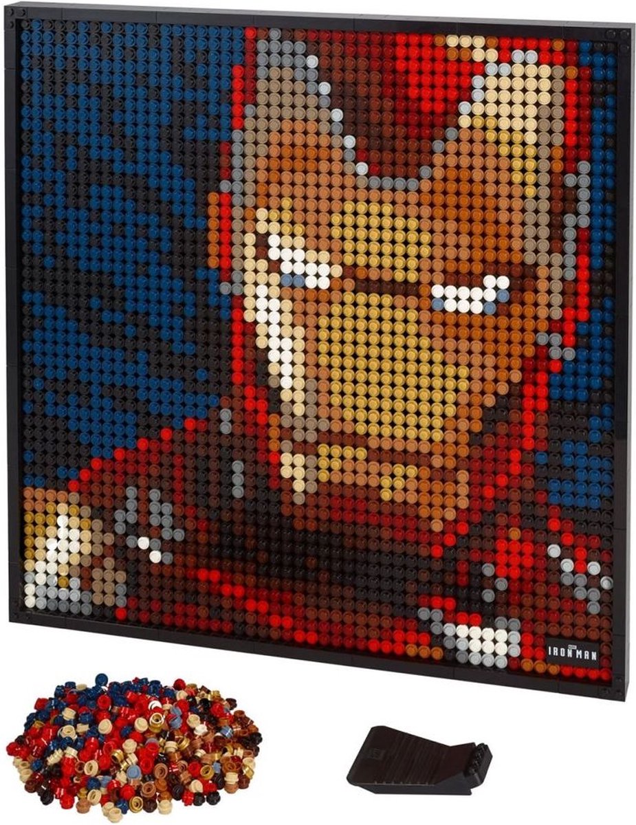 LEGO ART Marvel Studios Iron Man 31199 — afbeelding 4